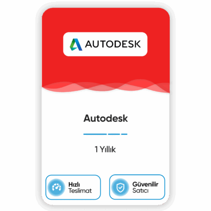 Autodesk Tüm Uygulamalar (1 Yıl)