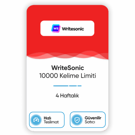 WriteSonic – 4 Haftalık
